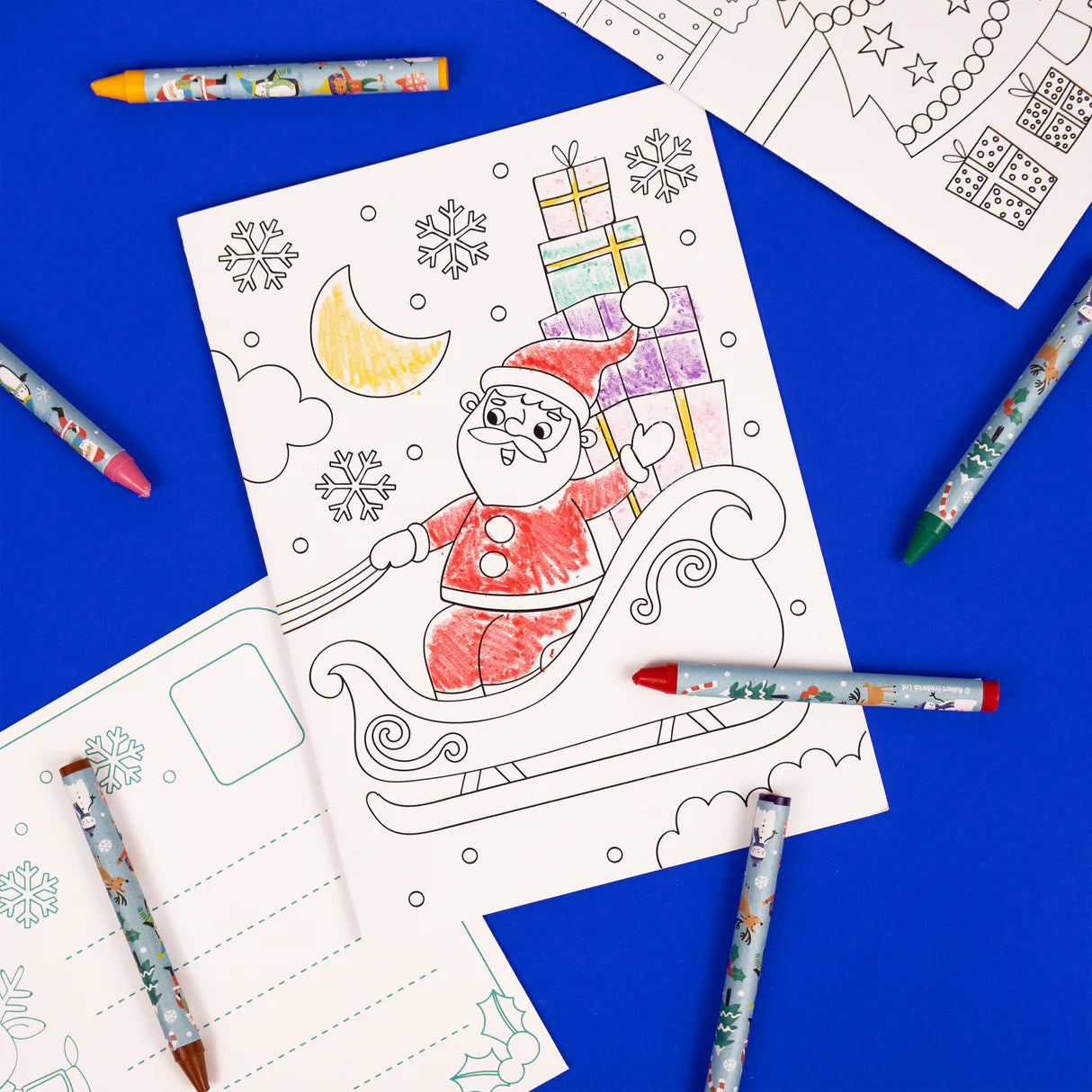 Colour Your Own Christmas Cards & Santa Letters