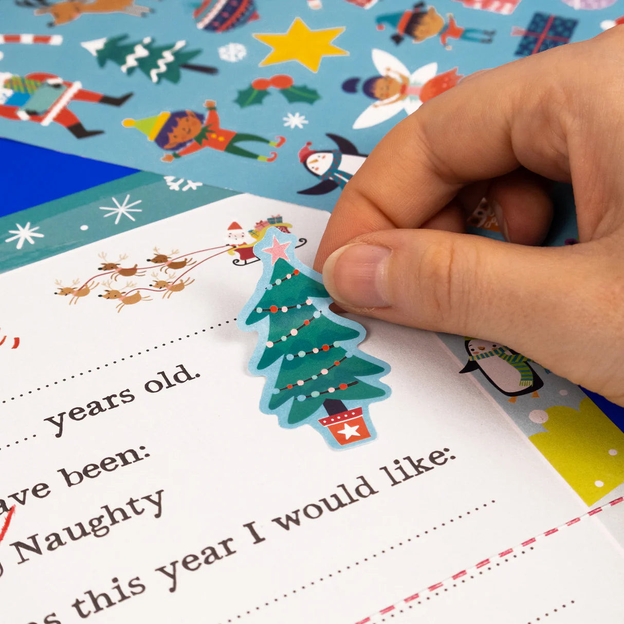 Colour Your Own Christmas Cards & Santa Letters