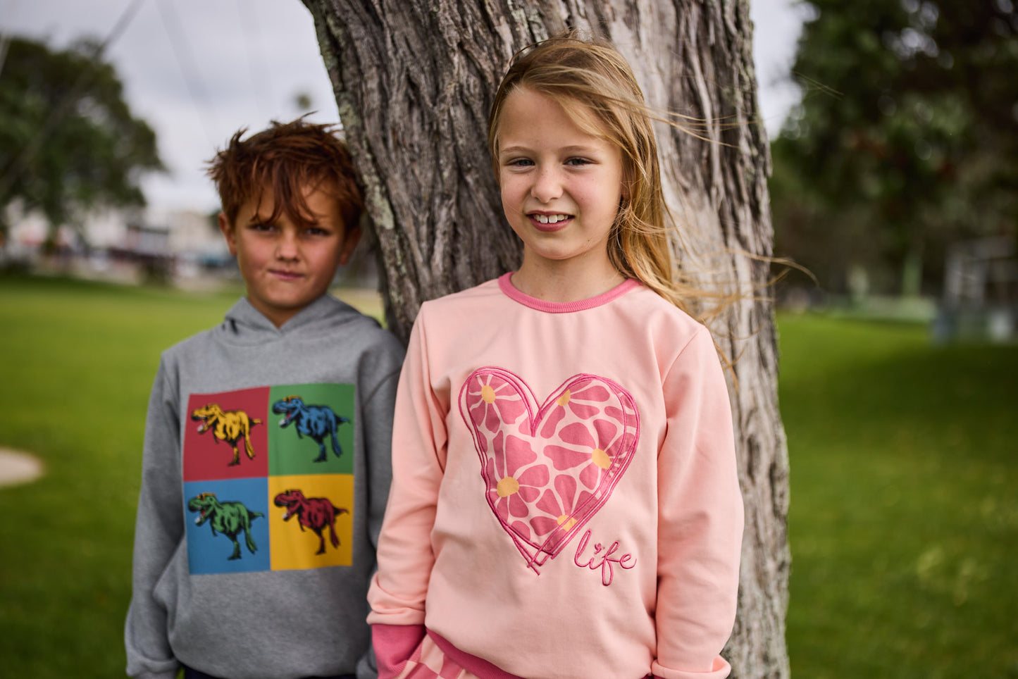 Radicool Floral Heart Crew