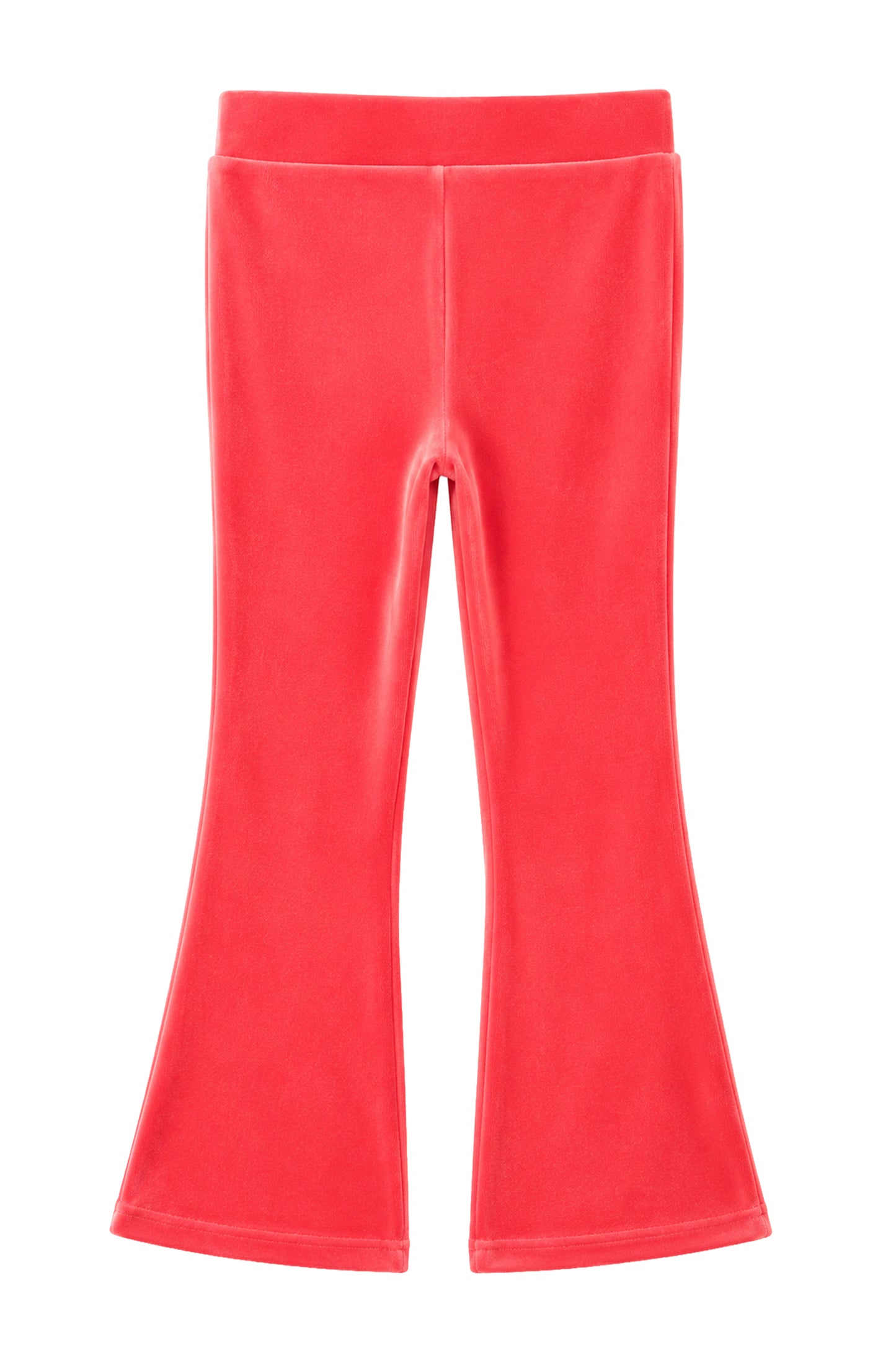 Milky Rouge Velour Flares
