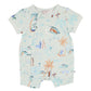 Minihaha Surf's Up Short Sleeve Zipsuit