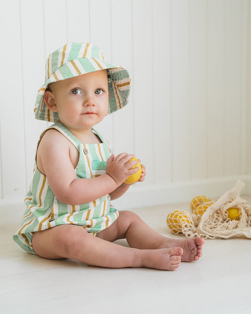 Minihaha Surf's Up Stripe Overall