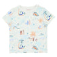 Minihaha Surfs Up Print Boys Tee