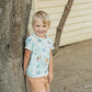 Minihaha Surfs Up Print Boys Tee