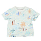 Minihaha Surfs Up Print Baby Tee