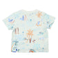 Minihaha Surfs Up Print Baby Tee