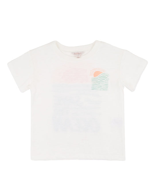 Minihaha Surfs Up Save the Ocean Boys Tee