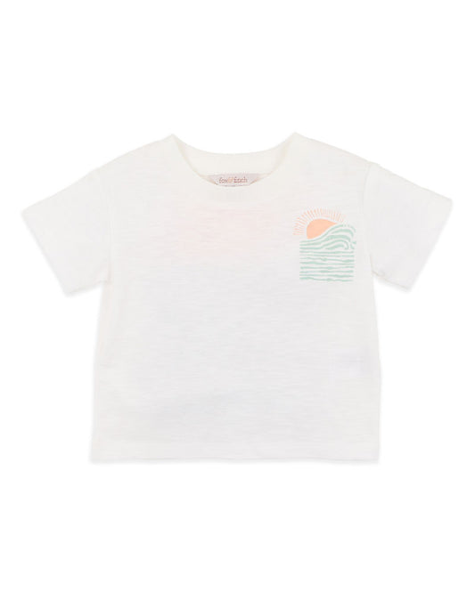 Minihaha Surfs Up Save the Ocean Baby Tee