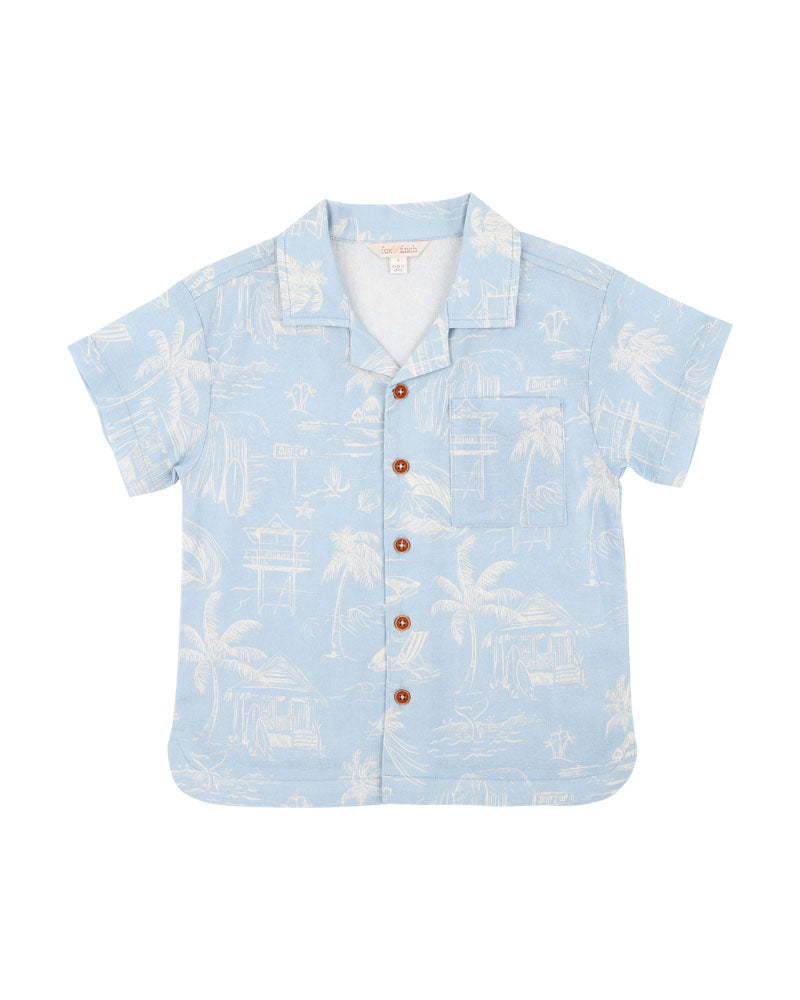Minihaha Surfs Up Linework Shirt