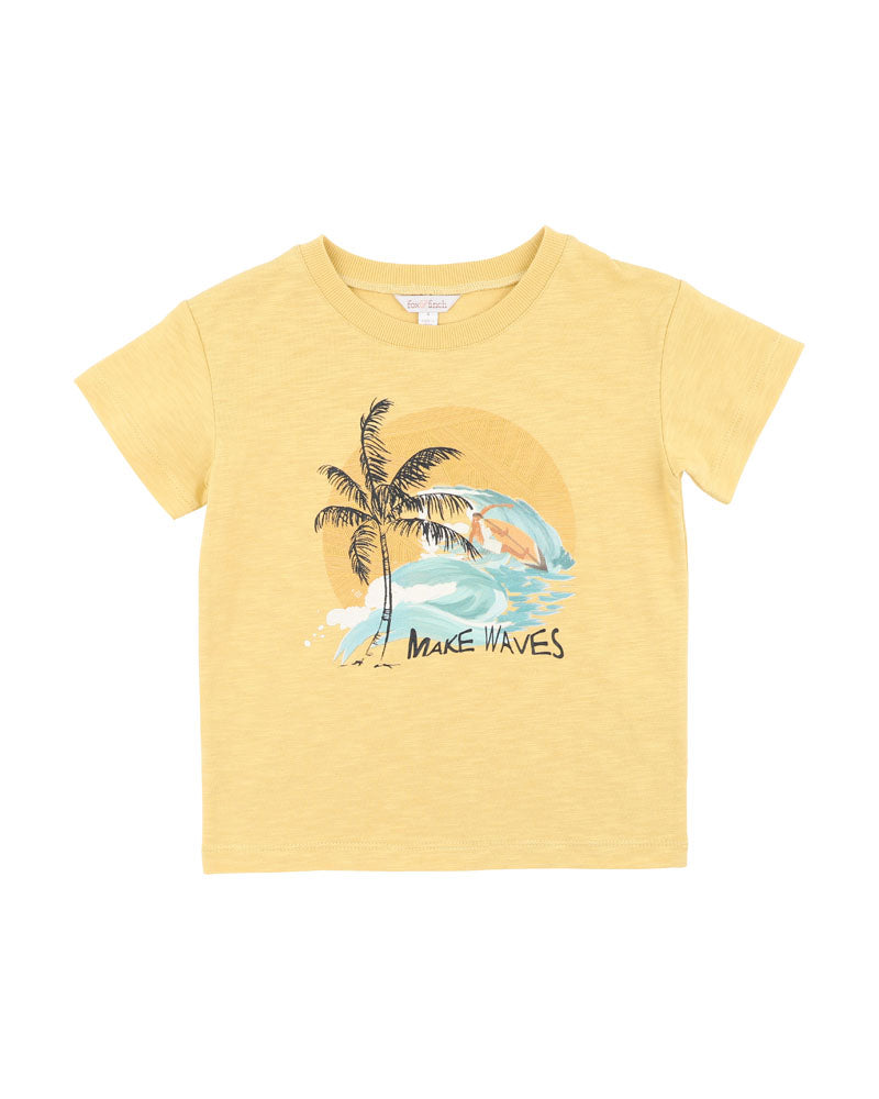 Minihaha Surfs Up Make Waves Boys Tee