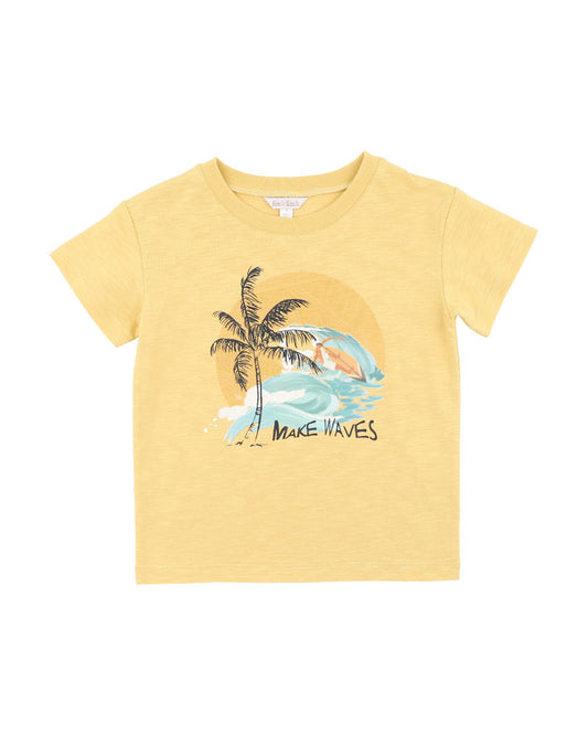 Minihaha Surfs Up Make Waves Boys Tee