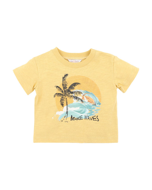 Minihaha Surfs Up Make Waves Baby Tee