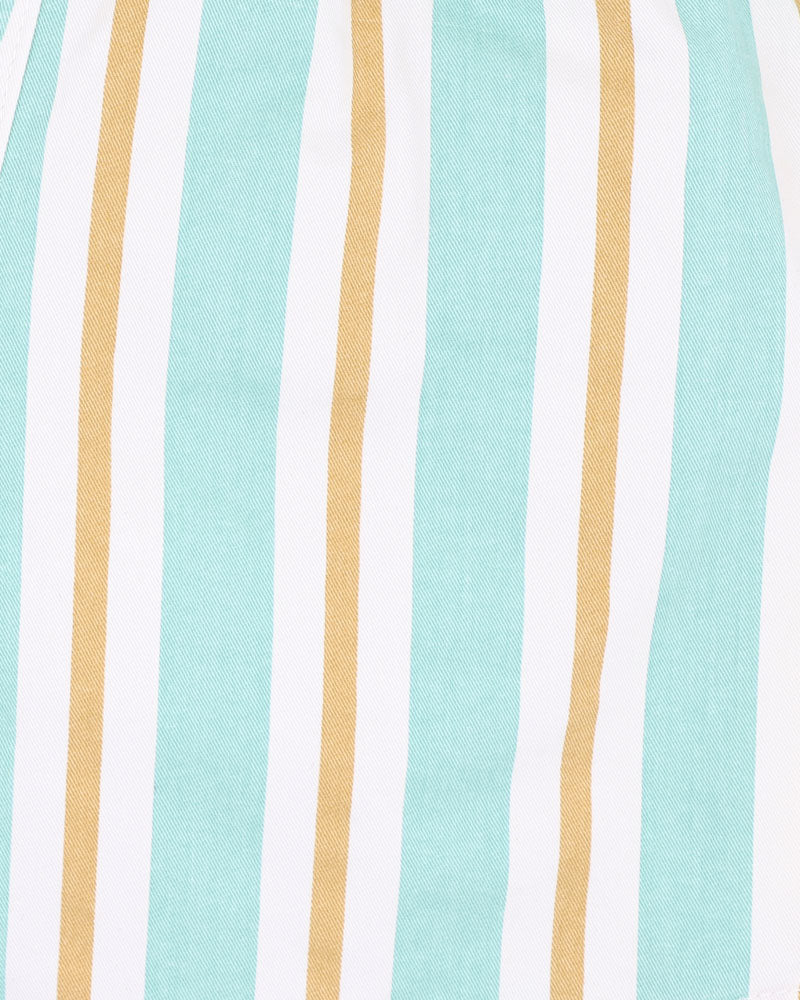 Minihaha Surfs Up Stripe Baby Shorts