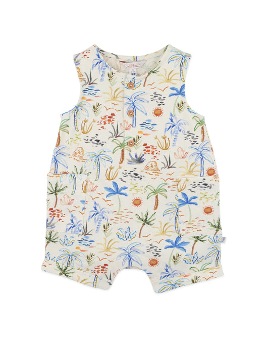 Minihaha Havana Button Up Romper