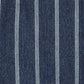 Minihaha Baby Wild Side Stripe Denim Overalls Blue Ticking Stripe