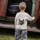 Minihaha Boys Outback Adventure Fox Long Sleeve Tee