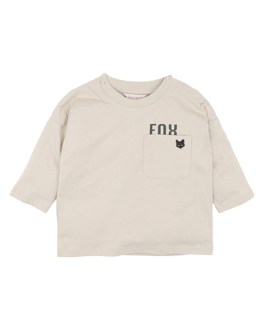 Minihaha Baby Outback Adventure Fox Long Sleeve Tee