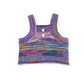 Grown Knitted Singlet Top Rainbow
