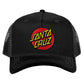 Santa Cruz Classic Dot Trucker Cap Black