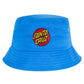 Santa Cruz Classic Dot Patch Bucket Hat Blue