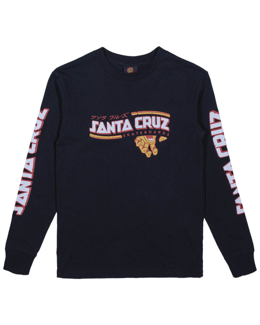 Santa Cruz Inherit Pop Long Sleeve Tee Black