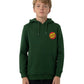 Santa Cruz Classic Dot Puff Chest Hoodie Dark Green
