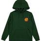 Santa Cruz Classic Dot Puff Chest Hoodie Dark Green