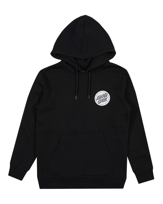 Santa Cruz Reverse Dot Mono Hoodie Black