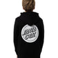 Santa Cruz Reverse Dot Mono Hoodie Black