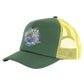 Santa Cruz Winkowski Dope Planet 2 Dot Trucker Cap Dark Green