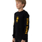 Santa Cruz Screaming Mouth Mono Front Long Sleeve Tee Black
