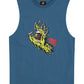 Santa Cruz Melting Hand Front Muscle Tee Vintage Blue