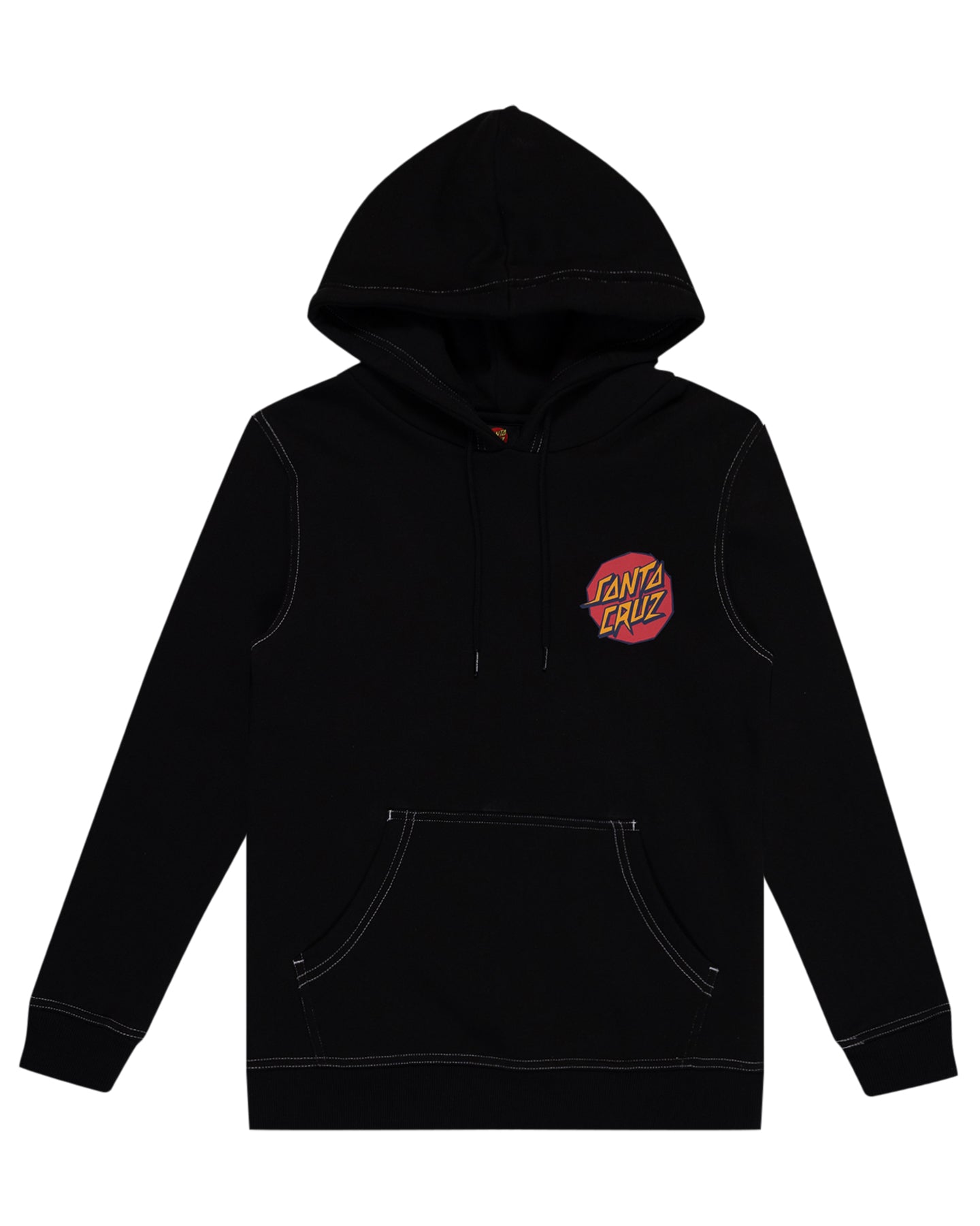 Santa Cruz Meek Scratched Slasher Hoodie Black