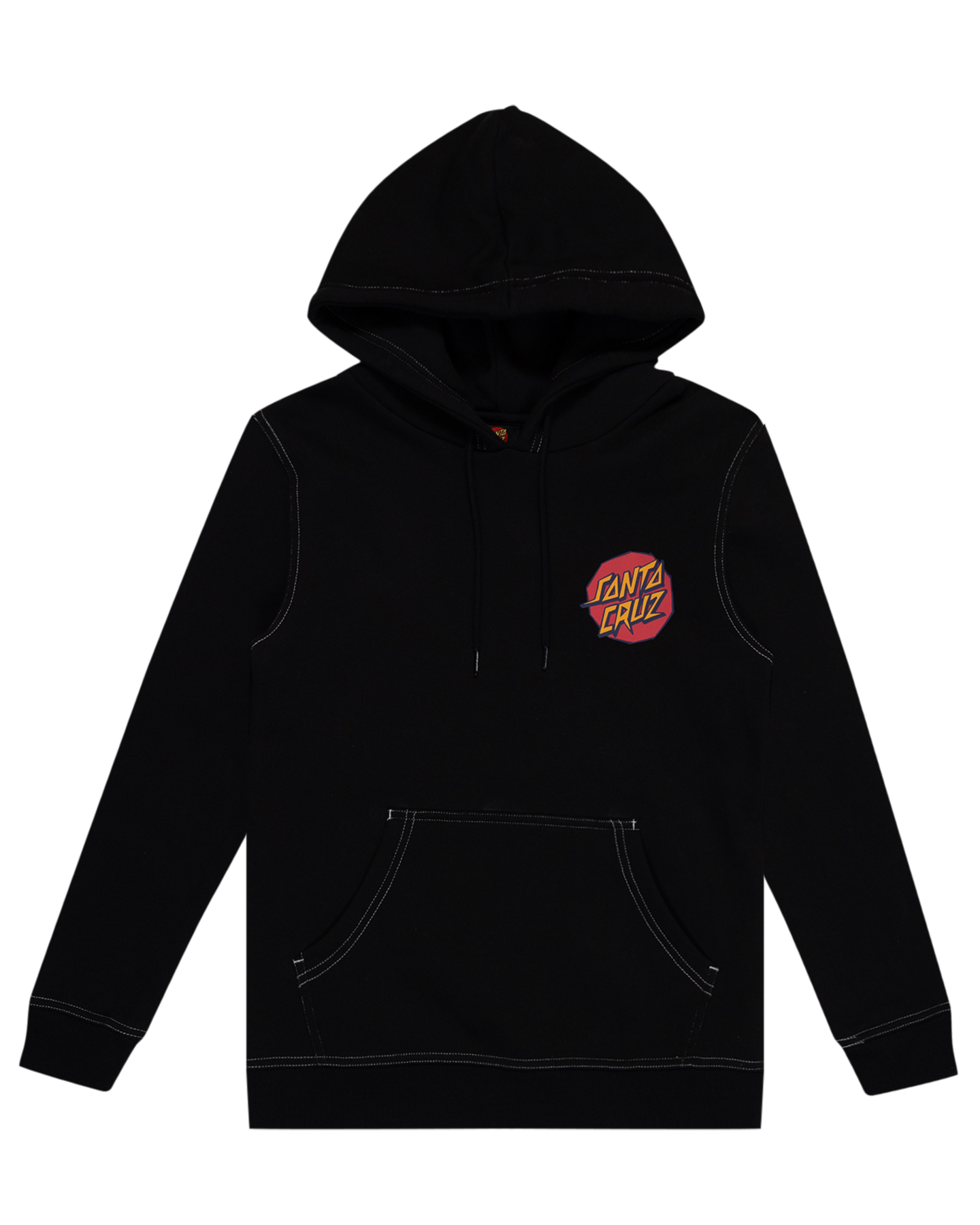 Santa Cruz Meek Scratched Slasher Hoodie Black