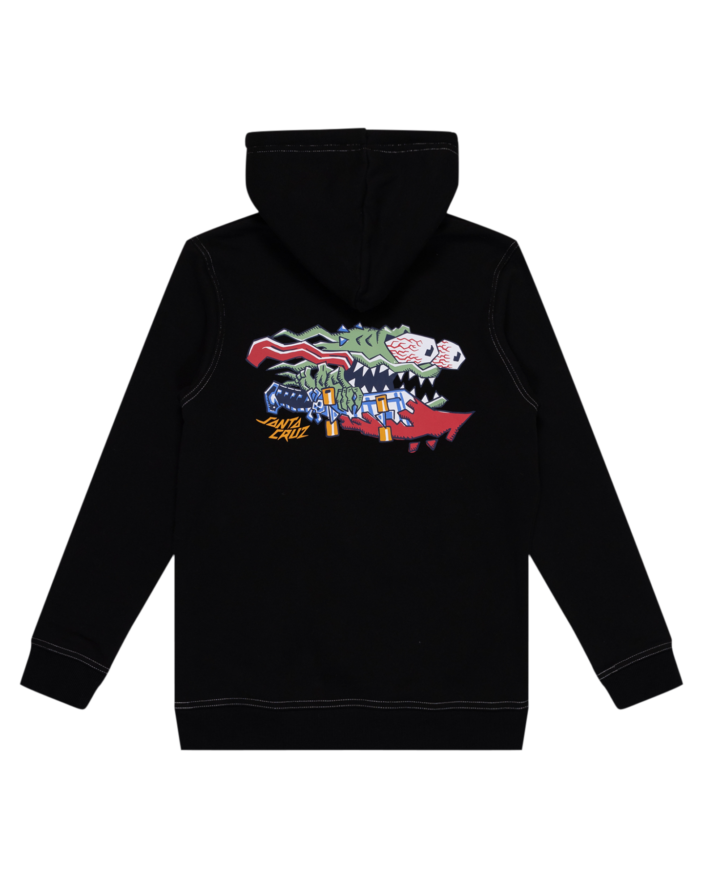 Santa Cruz Meek Scratched Slasher Hoodie Black