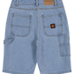 Santa Cruz Classic Dot Carpenter Jean Shorts Light Washed