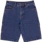 Santa Cruz Classic Dot Carpenter Jean Shorts Stone Wash Indigo