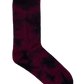 Santa Cruz Not A Dot Crew Sock 2pack Maroon Tie Dye | Slate Tie Dye
