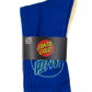 Santa Cruz Opus Dot Crew Sock 3pack Cobalt | Butter | Teal