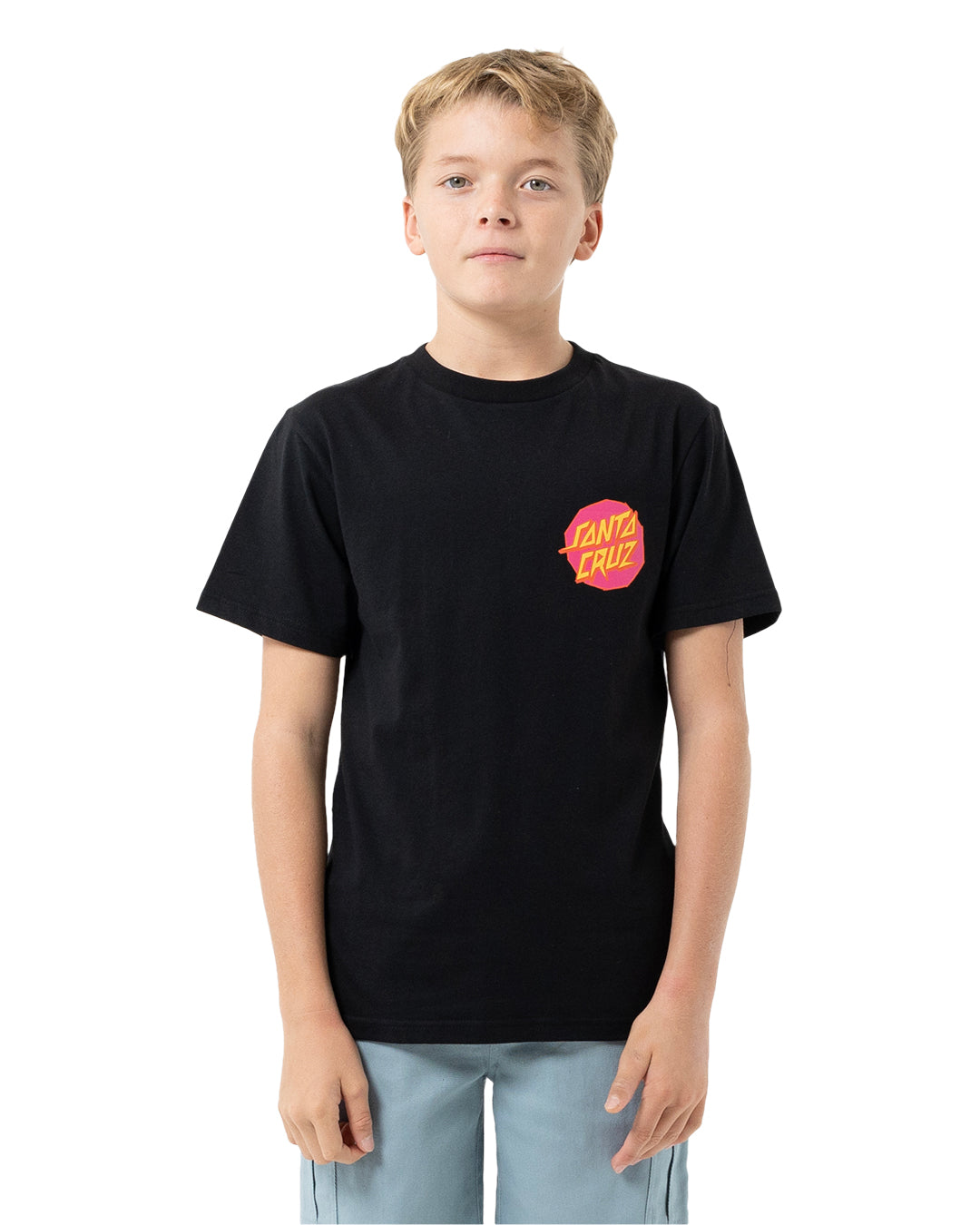 Santa Cruz Meek Scratched Slasher Tee Black