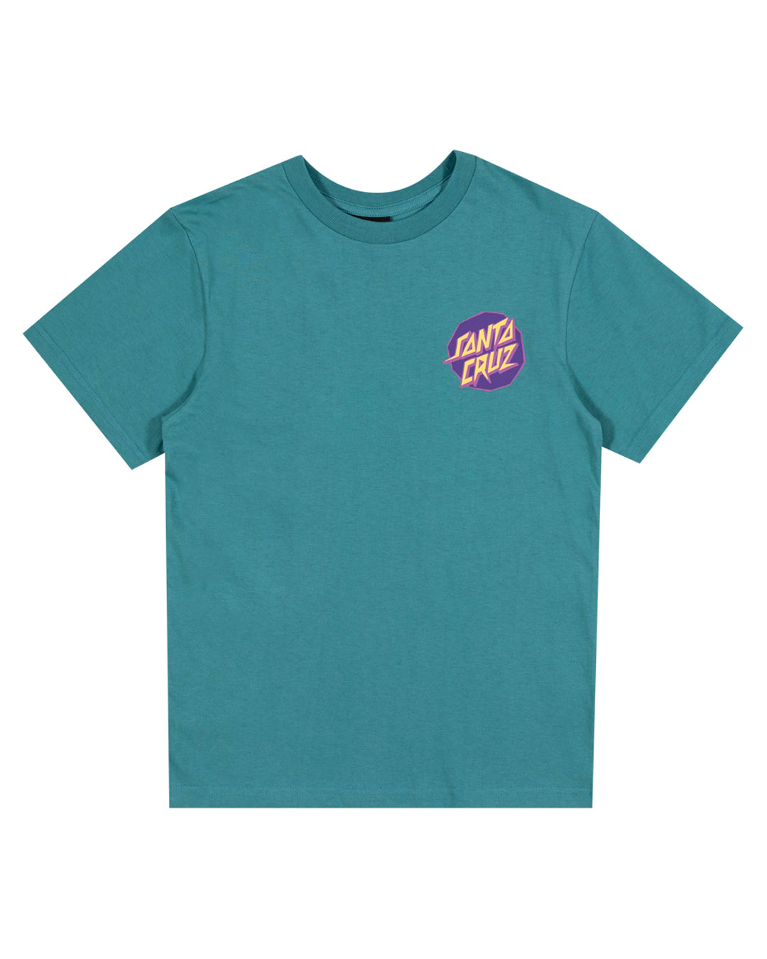 Santa Cruz Meek Scratched Slasher Tee Teal