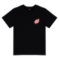 Santa Cruz Flamed Dot Upside Down Tee Black