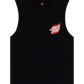 Santa Cruz Flamed Dot Upside Down Muscle Tee Black