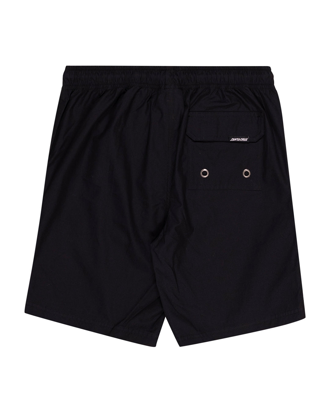 Santa Cruz MFG Cruzier Solid Beach Short Patch Black