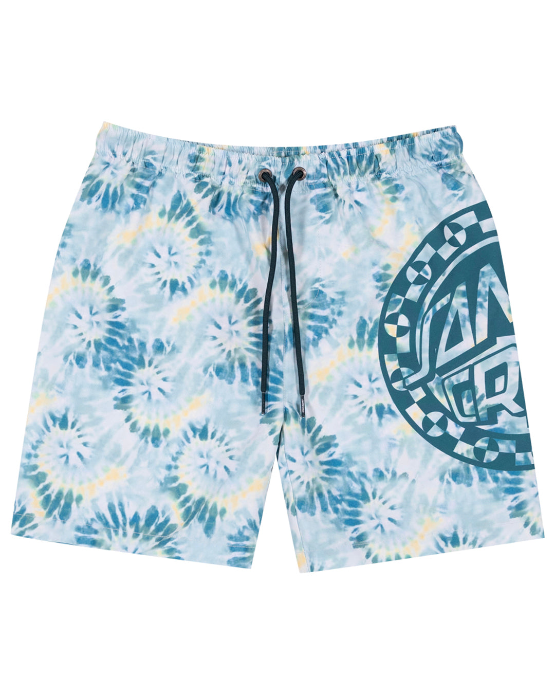 Santa Cruz Malba Crash Dot Mono Boardshort Teal Tie Dye