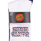 Santa Cruz Tripper Deconstruct Crew Sock 3 Pack White | Blue