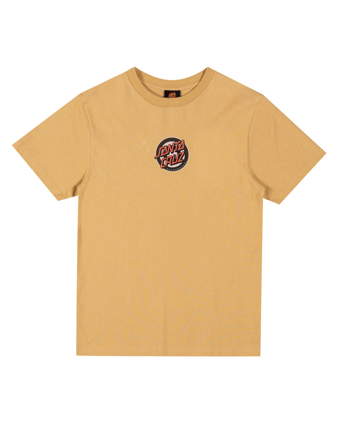 Santa Cruz Roskopp Screaming Target Centre Tee Tan