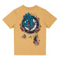 Santa Cruz Roskopp Screaming Target Centre Tee Tan