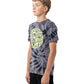 Santa Cruz Malba Crash Dot Mono Front Tee Black Tie Dye