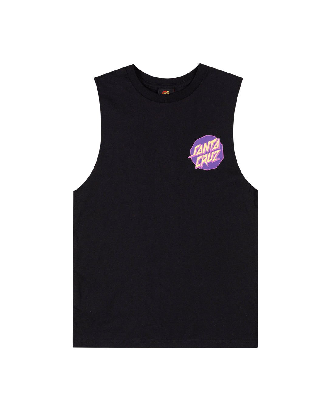 Santa Cruz Meek Scratched Slasher Muscle Tee Black